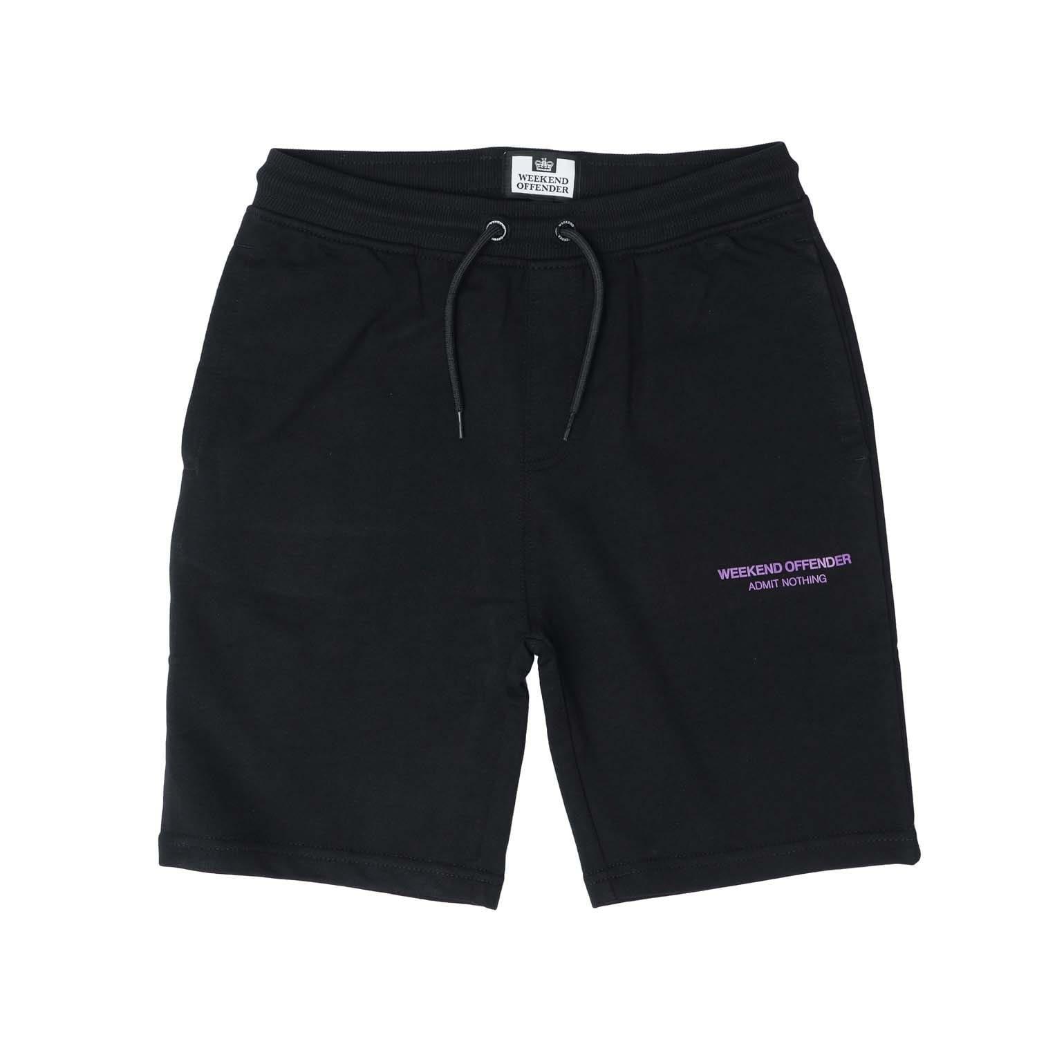 Black - Weekend Offender - Cascade Shorts - 1