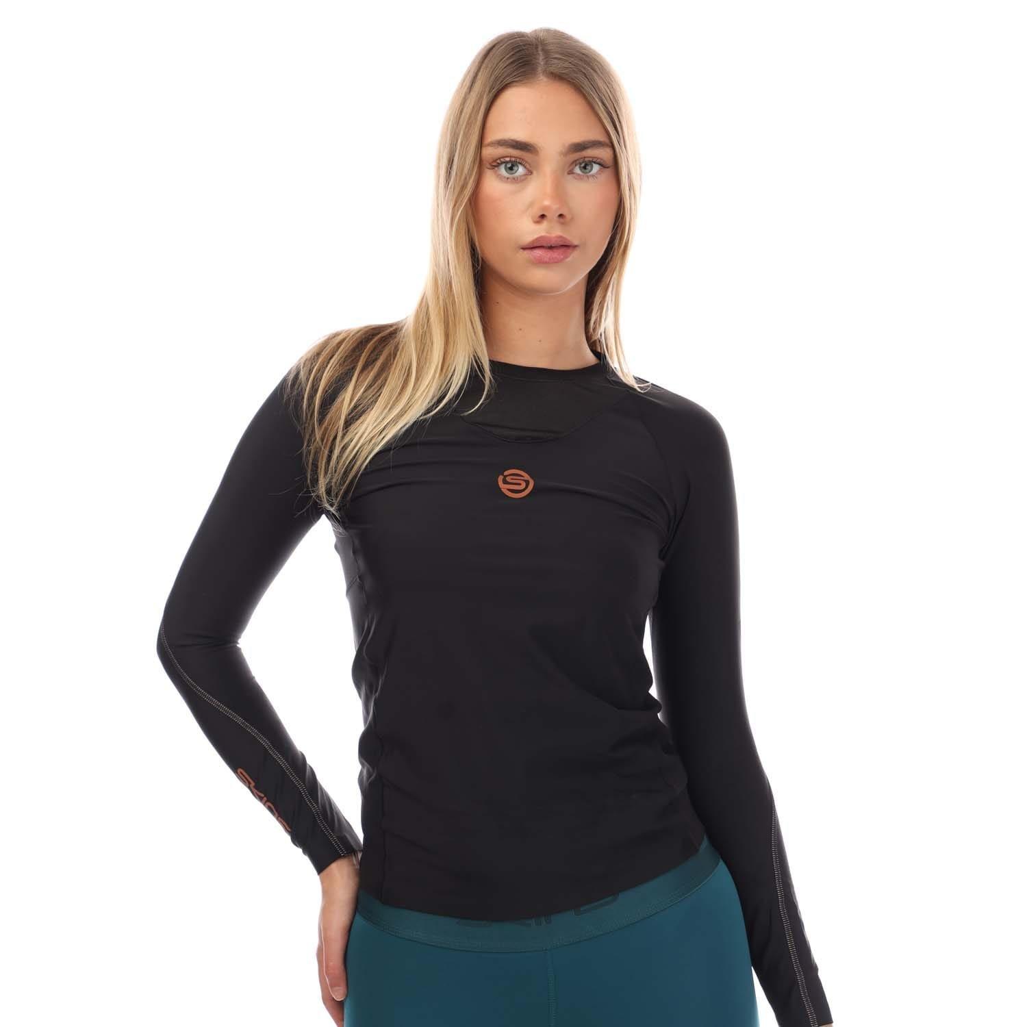 Black - Skins - Series-5 Long Sleeve Top - 3