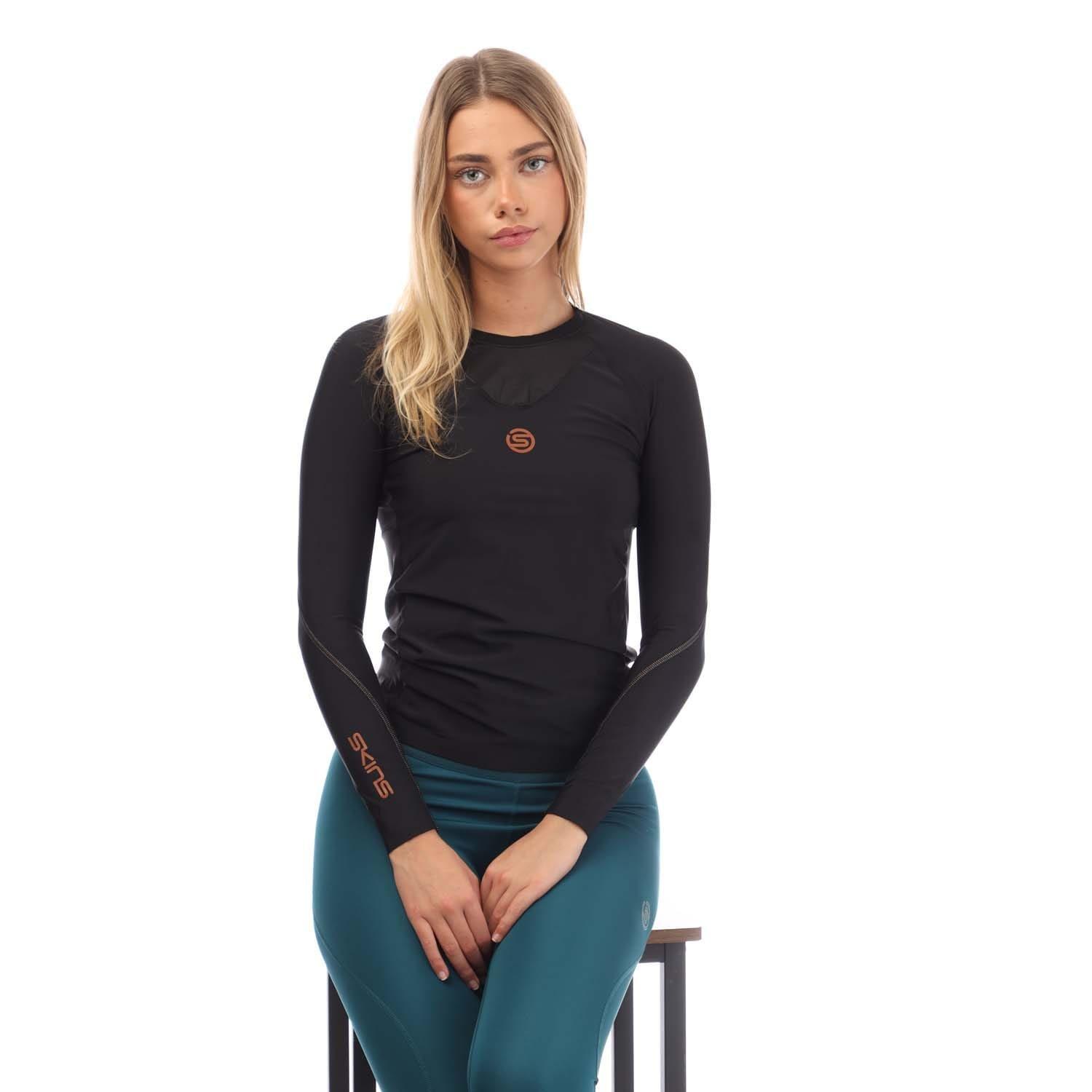 Black - Skins - Series-5 Long Sleeve Top - 4