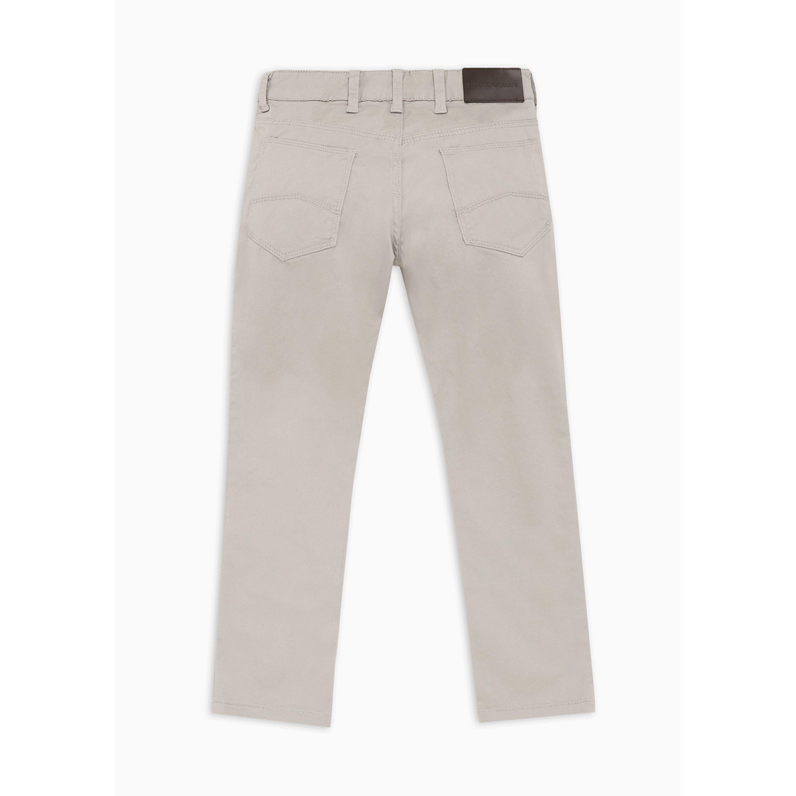 Grigio - Emporio Armani - Kids' Slim Fit Joggers - 4