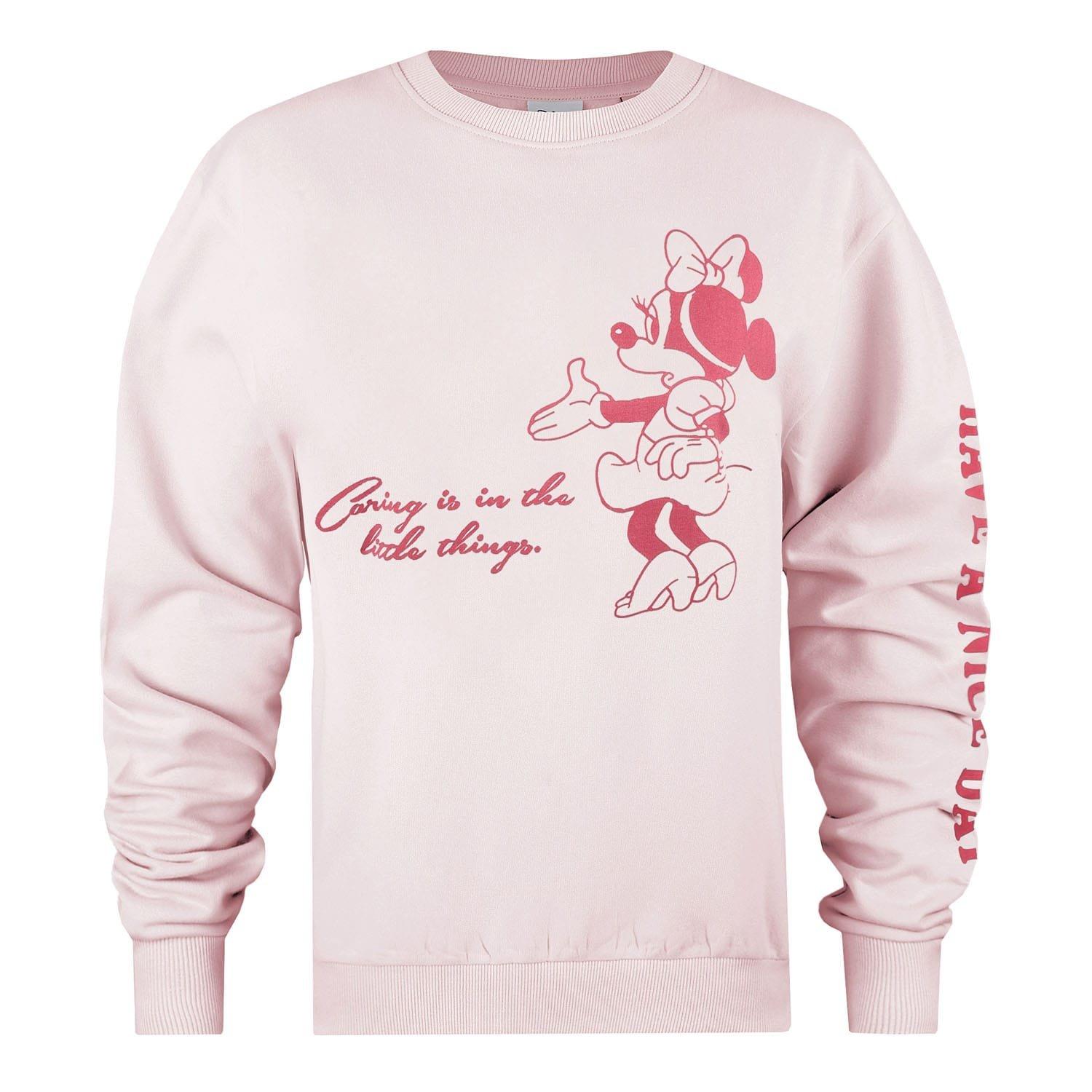 Pink - Disney - Minnie Mouse Crewneck Sweatshirt - 1