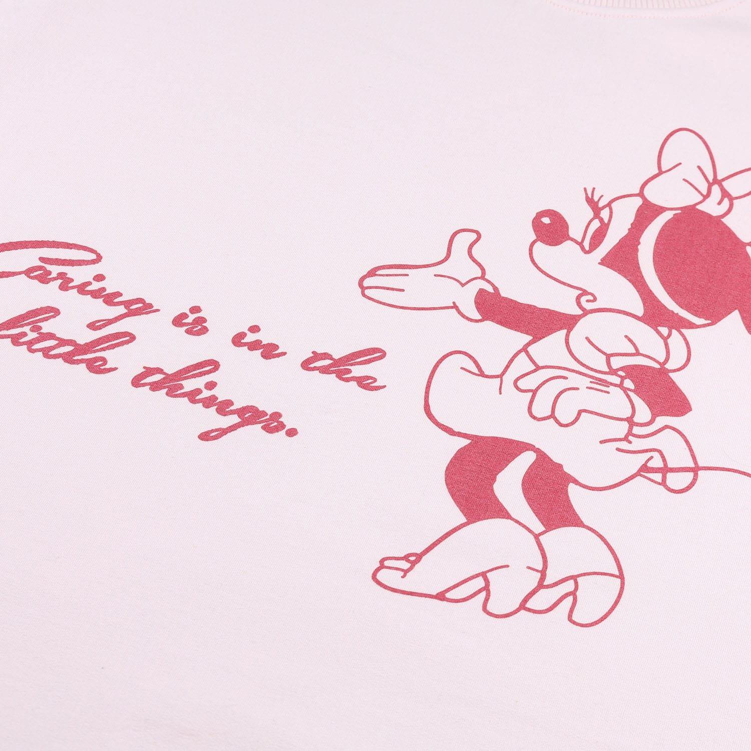 Pink - Disney - Minnie Mouse Crewneck Sweatshirt - 3