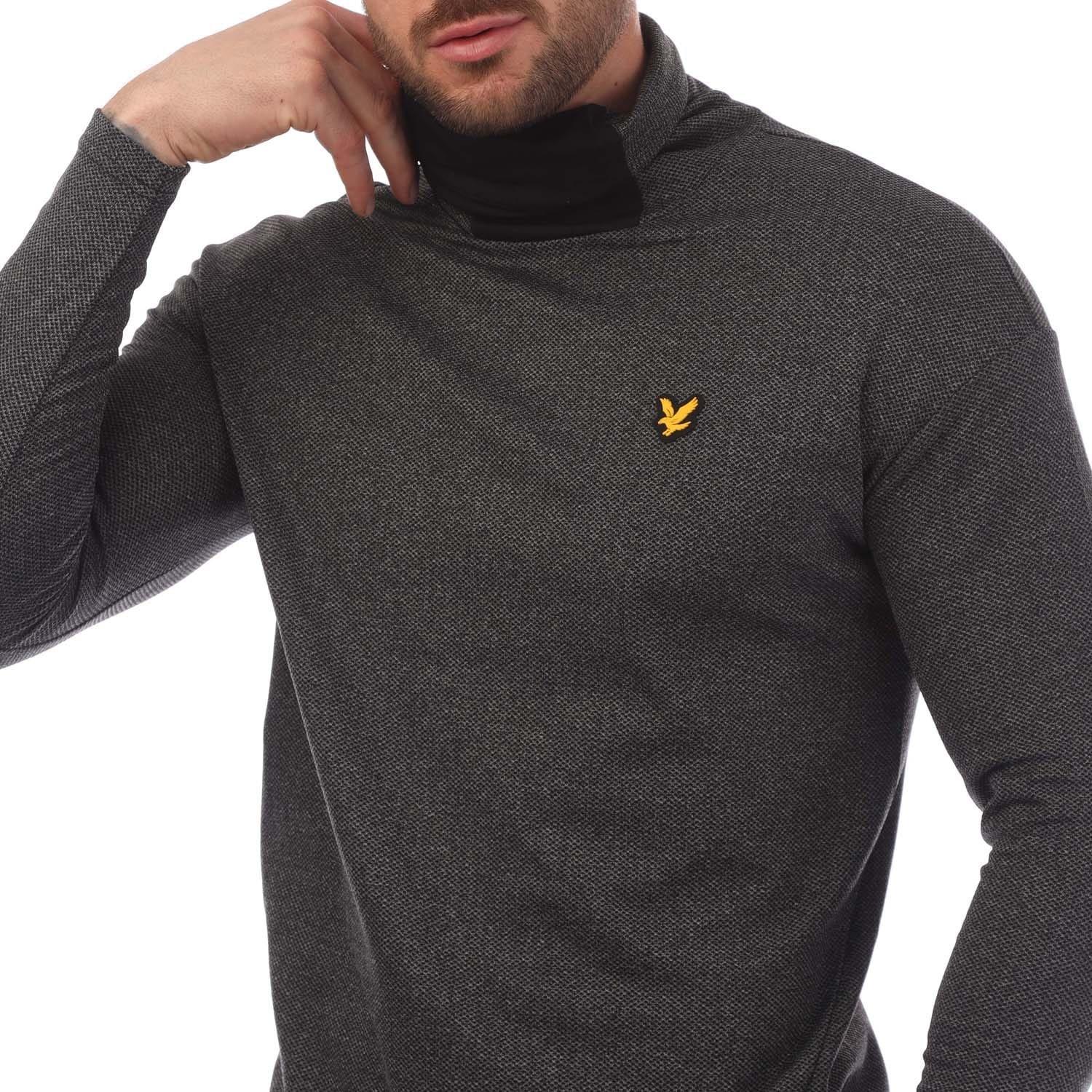 Black - Lyle and Scott - Summer Snood Midlayer - 2