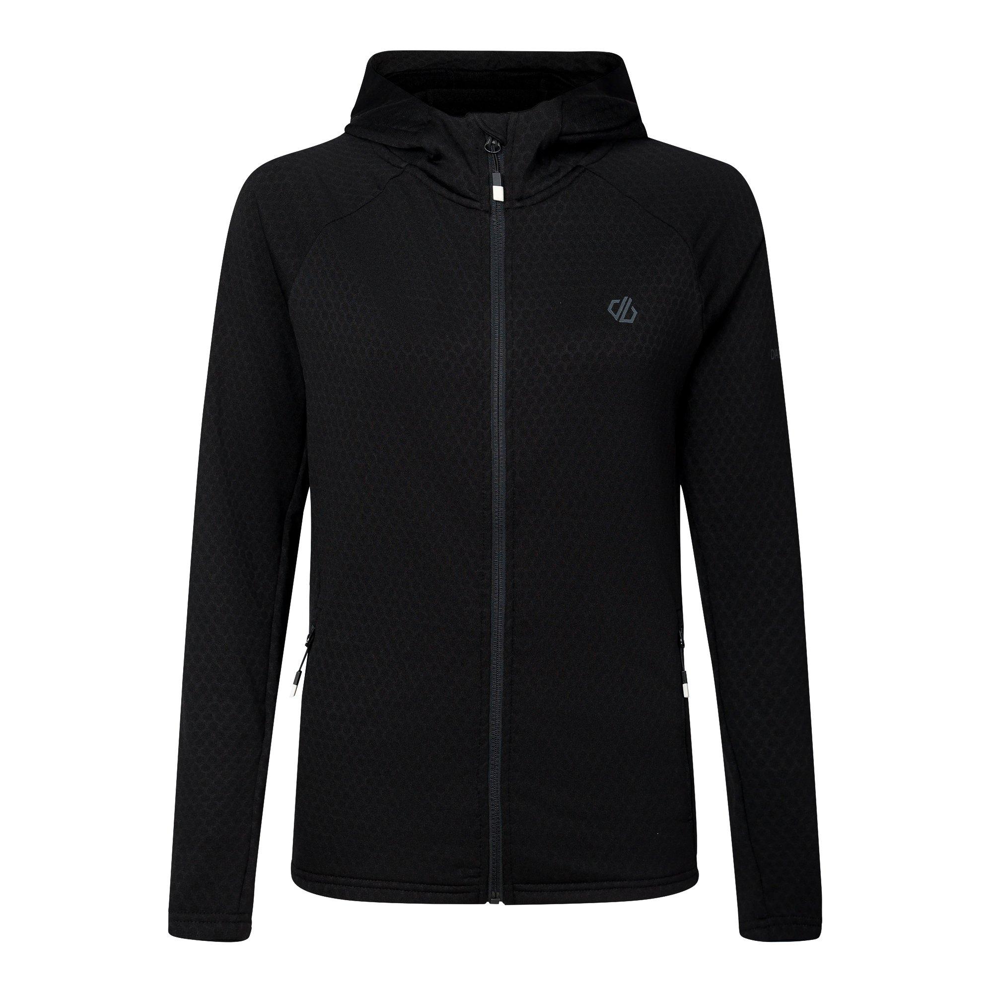 Black - Dare 2b - Womens Ventura Hooded Fleece - 5