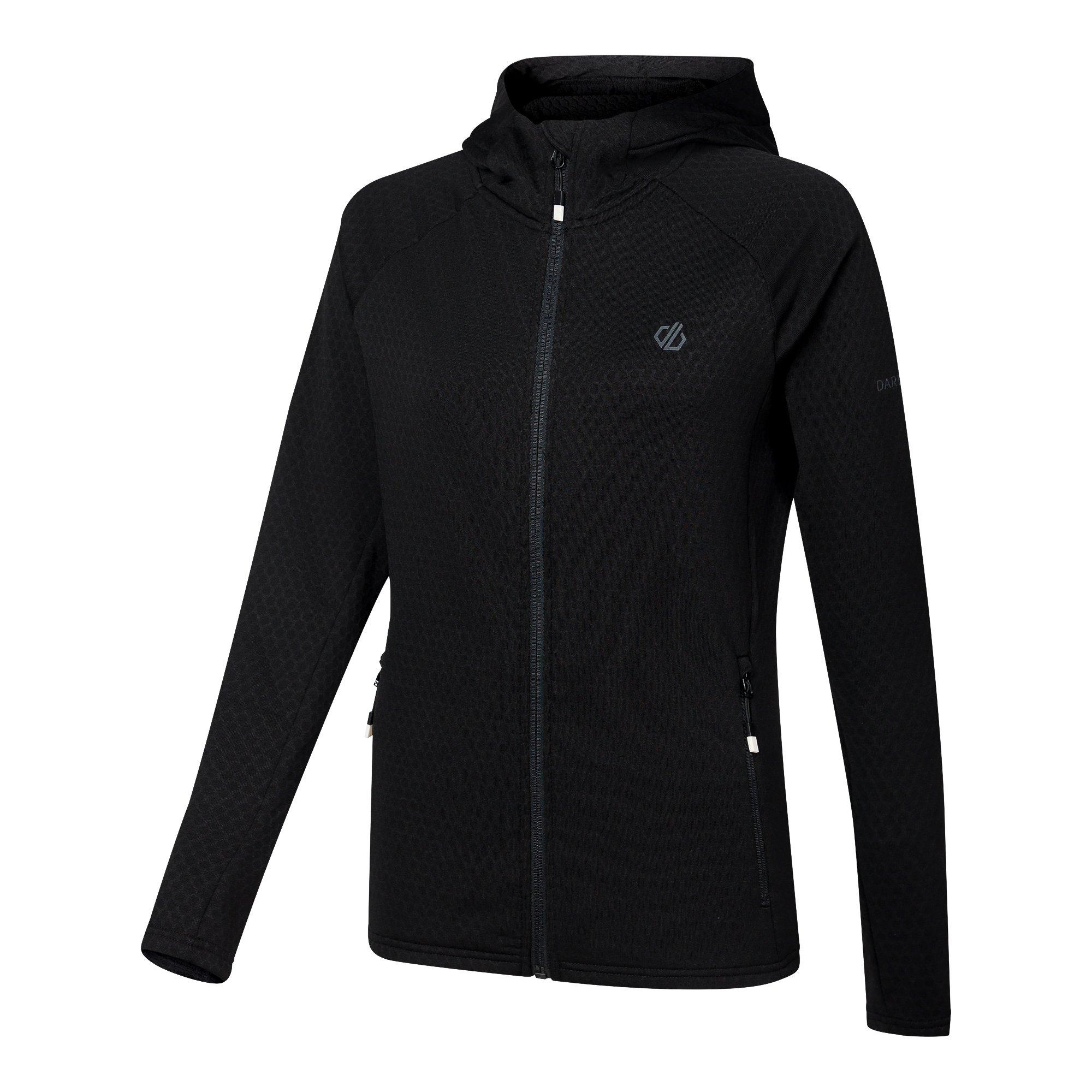 Black - Dare 2b - Womens Ventura Hooded Fleece - 6