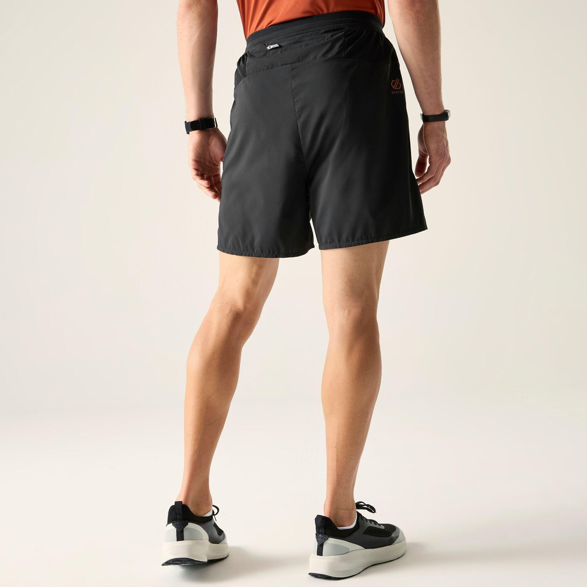 Black - Dare 2b - Mens Ultimate II Water-Repellent Shorts - 2