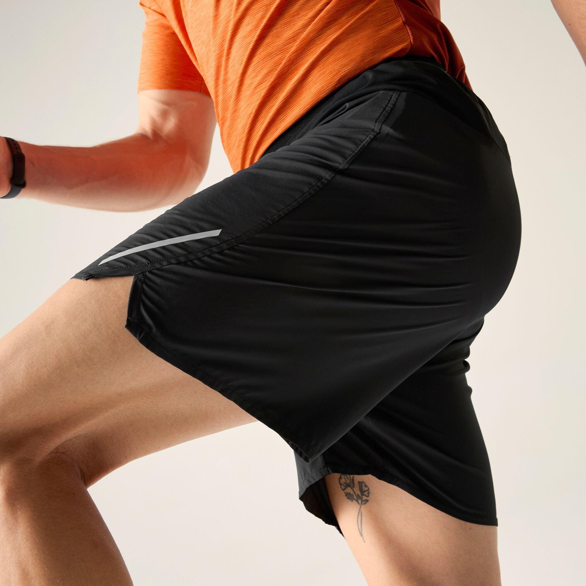Black - Dare 2b - Mens Ultimate II Water-Repellent Shorts - 5