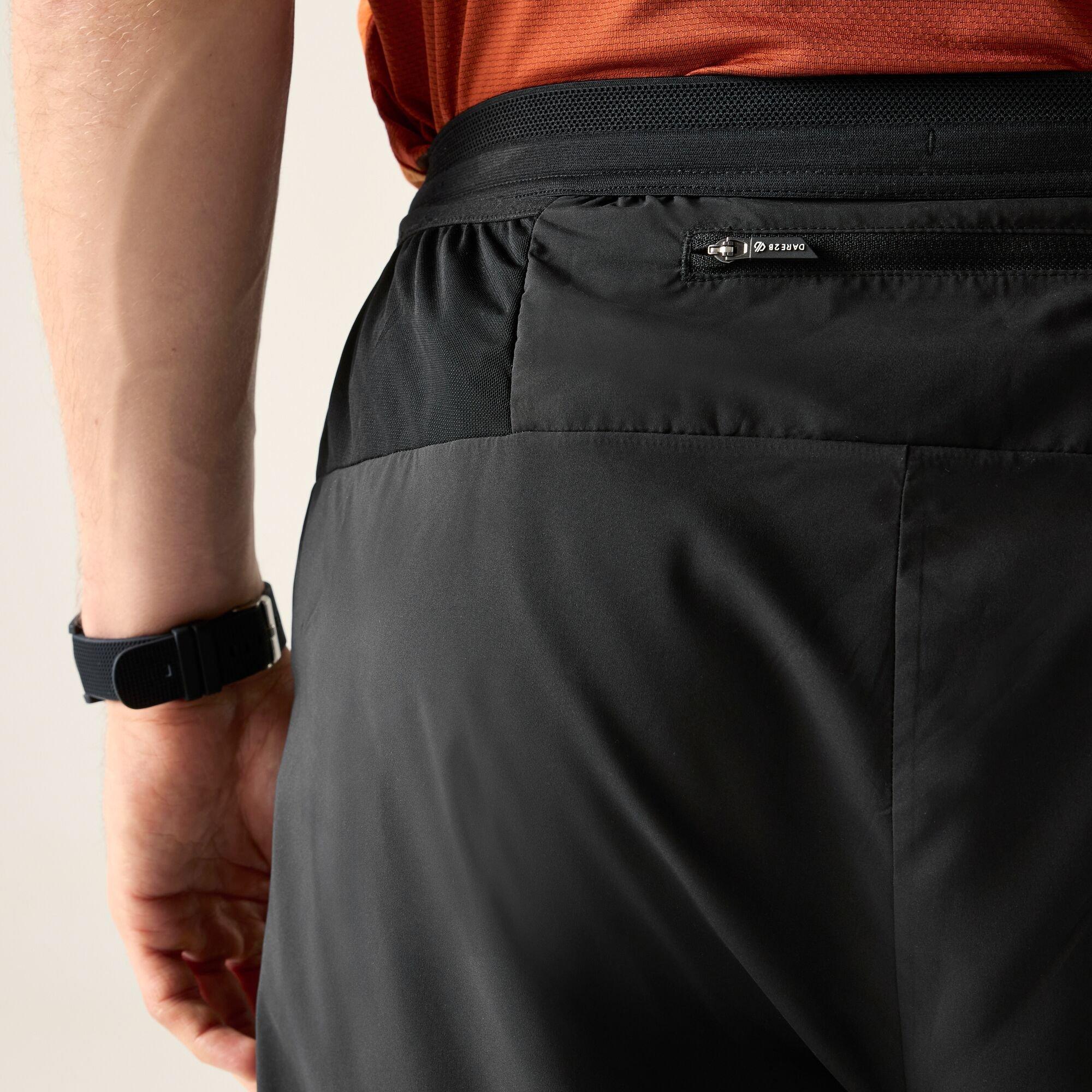 Black - Dare 2b - Mens Ultimate II Water-Repellent Shorts - 6