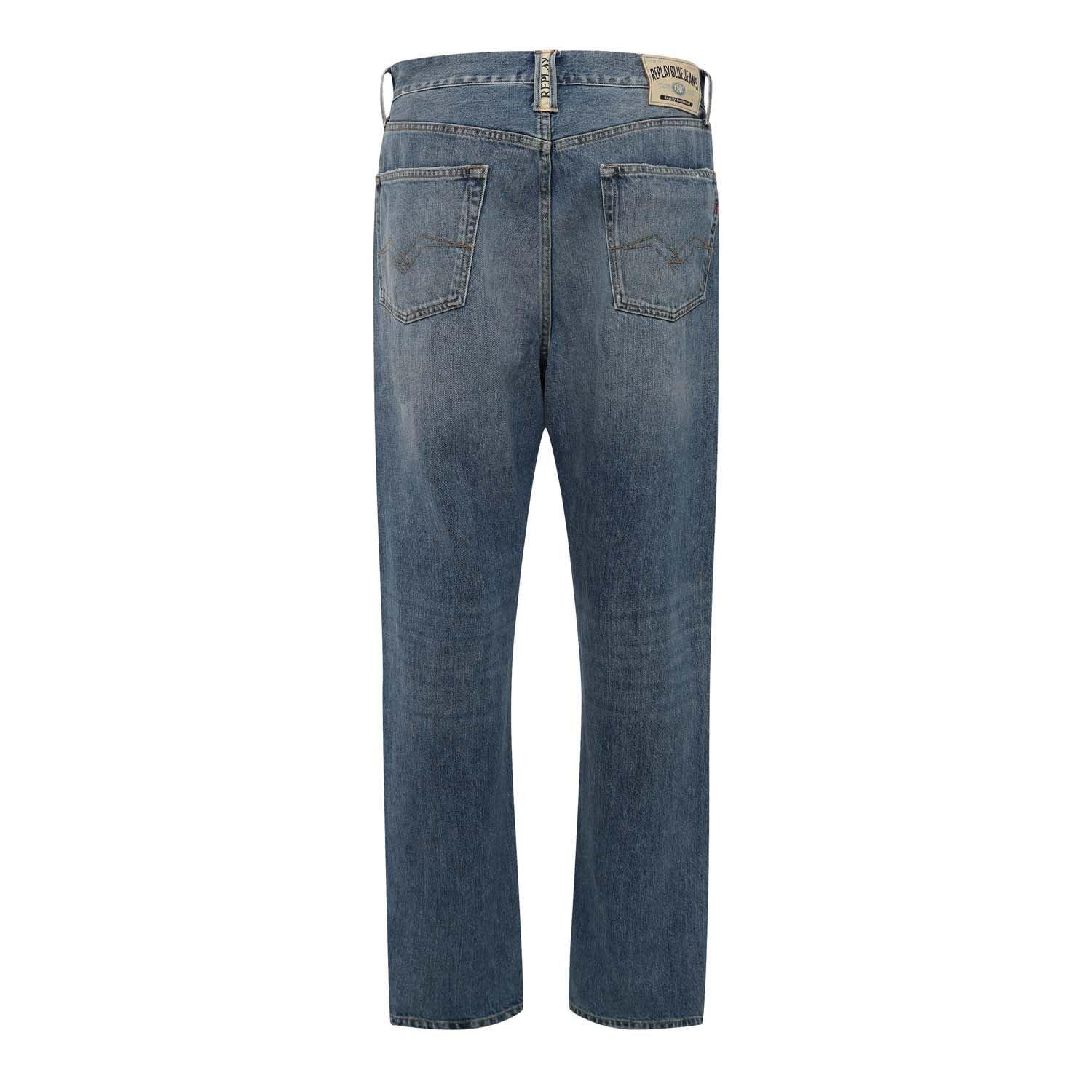 Blue - Replay - 9zero1 Straight-Fit Jeans - 2