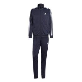 adidas Basic 3 Stripes Tricot Tracksuit Mens