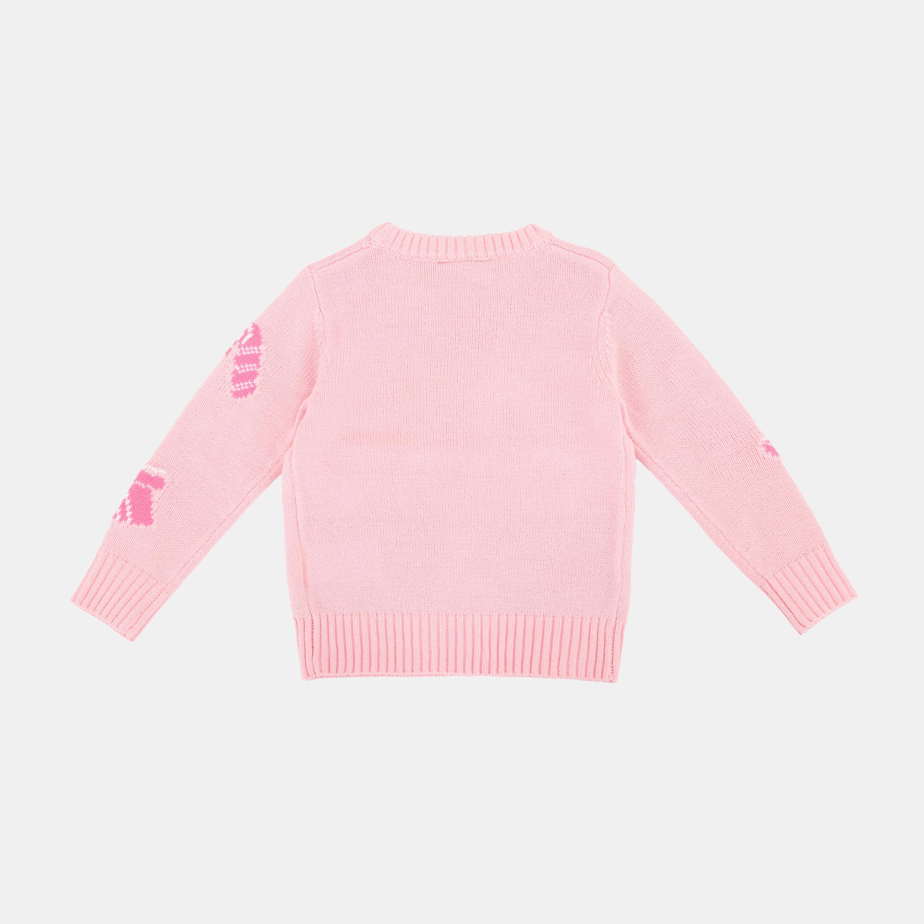 Pink - Star - Xmas Jumper In54 - 2