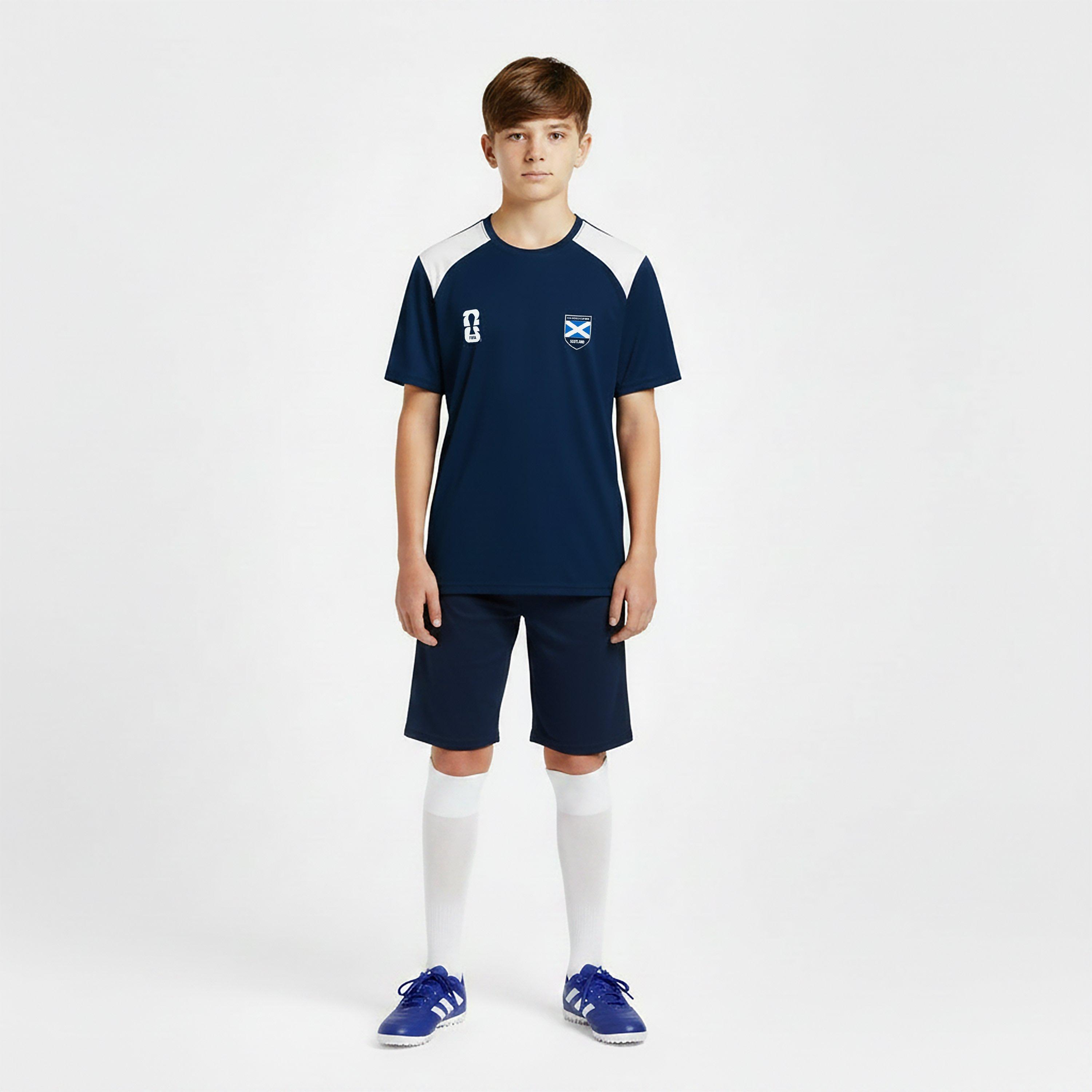 Blue - FIFA - Kids Scotland FIFA World Cup 2026™ Short Sleeve T-Shirt - 3