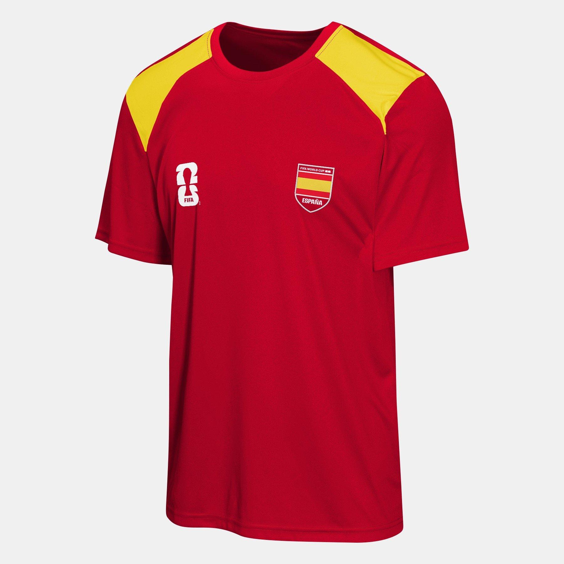 Red - FIFA - Mens Spain FIFA World Cup 2026™ Short Sleeve T-Shirt - 1