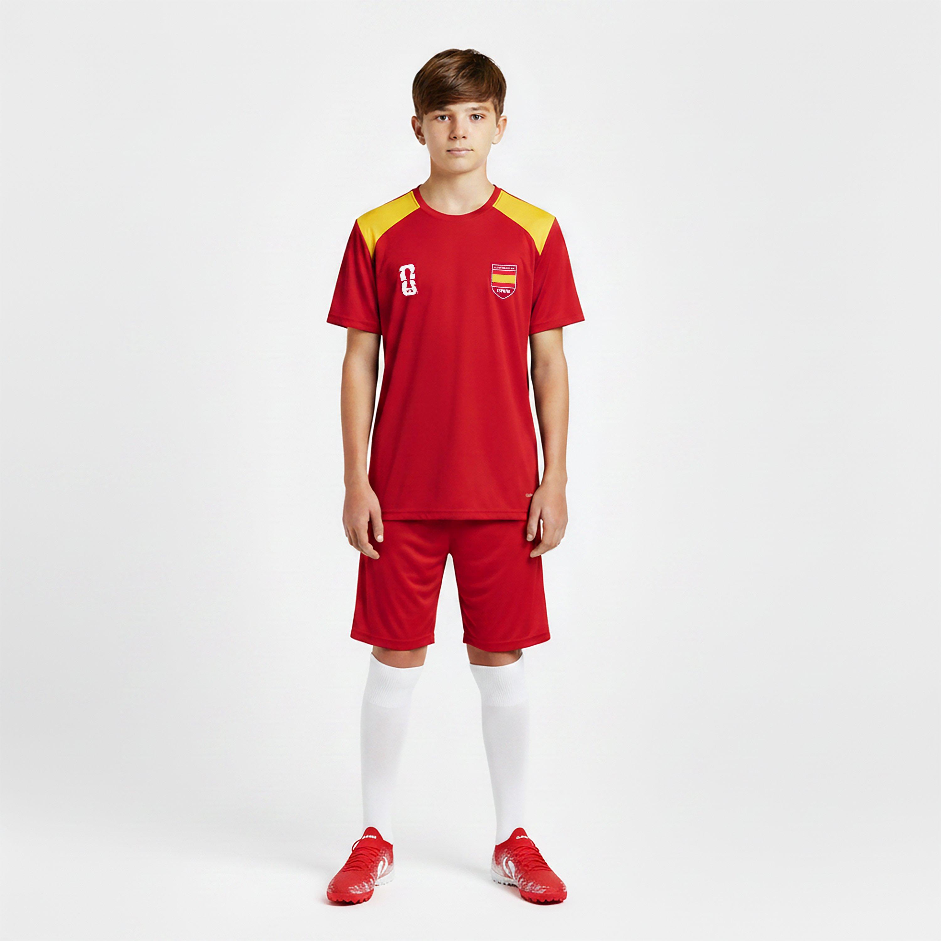 Red - FIFA - Mens Spain FIFA World Cup 2026™ Short Sleeve T-Shirt - 3