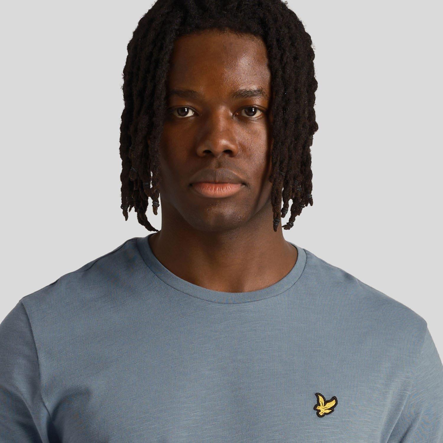 Blue - Lyle and Scott - Slub T-Shirt - 4