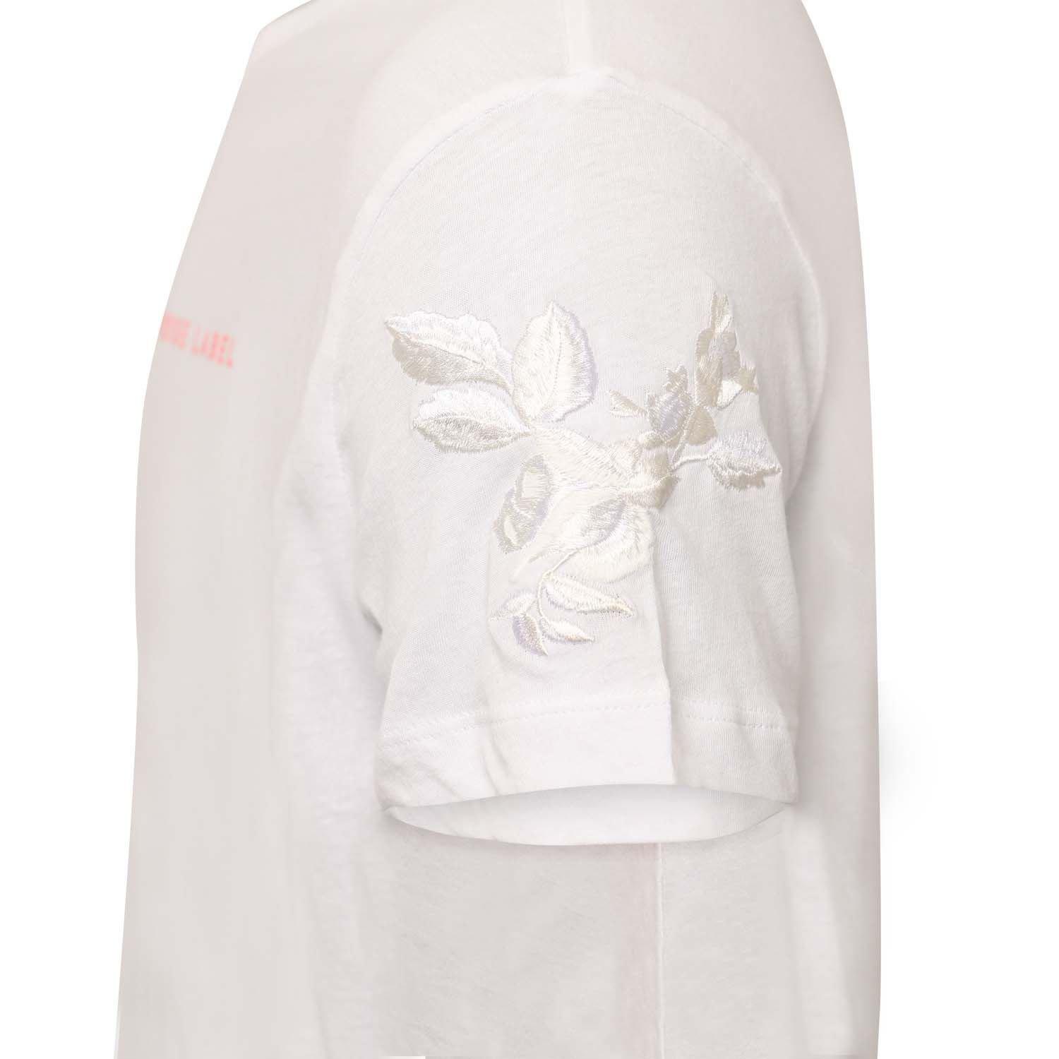 White - Replay - Rose Label T-Shirt - 3