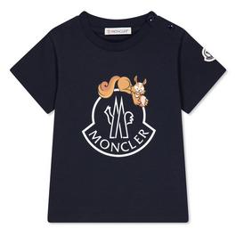 Moncler Large Logo T Shirt Babies