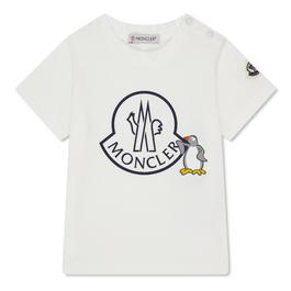 Moncler Large Logo Motif T-Shirt Babies