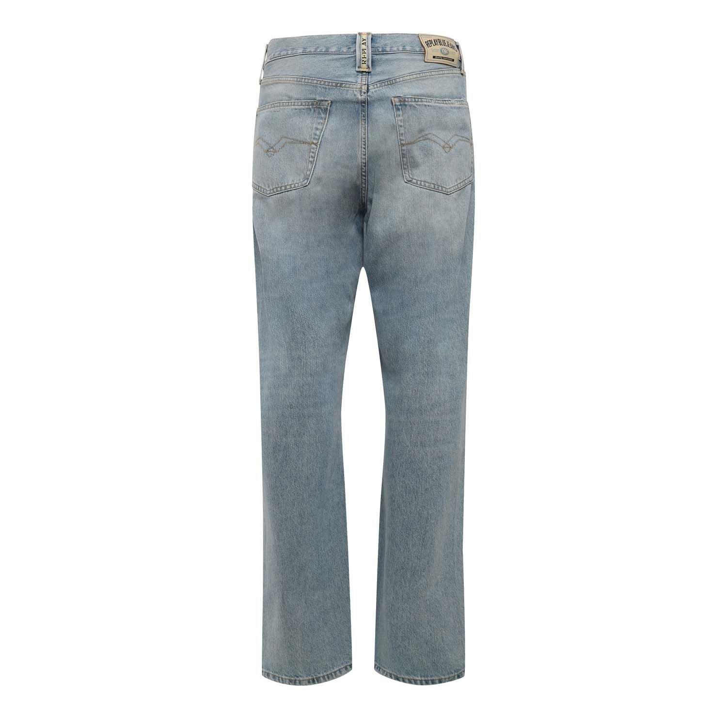 Blue - Replay - 9zero1 Straight-Fit Jeans - 2