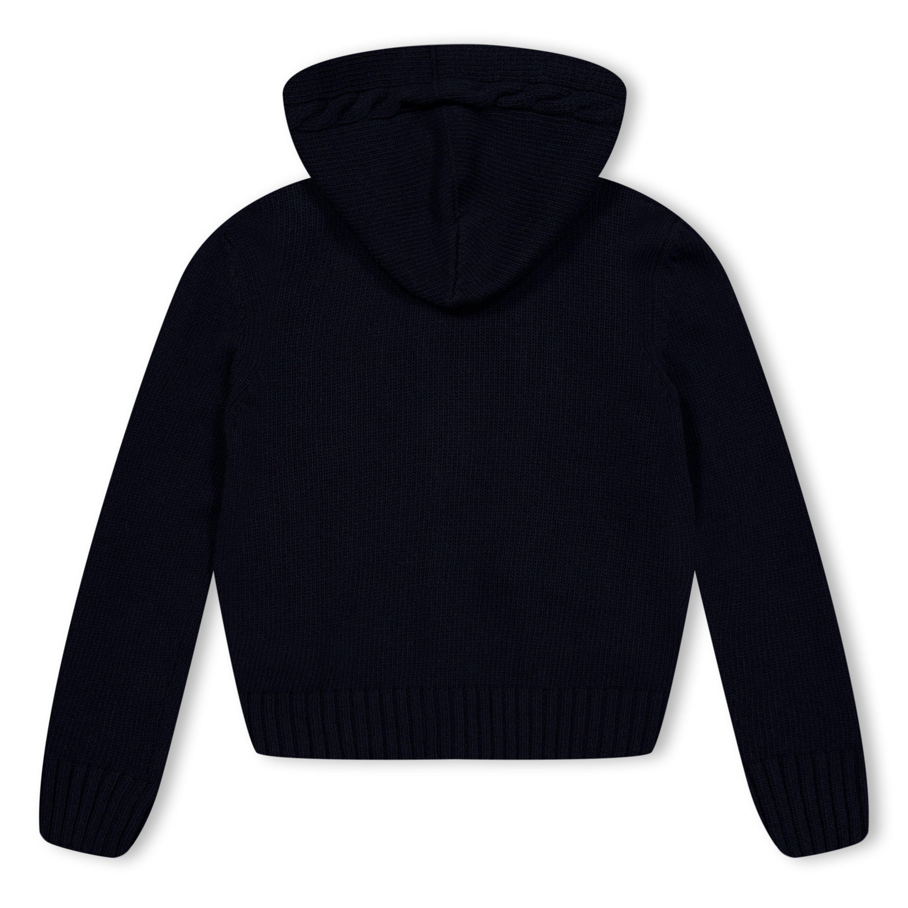 Navy 742 - Moncler - Hybrid Cardigan Juniors - 2
