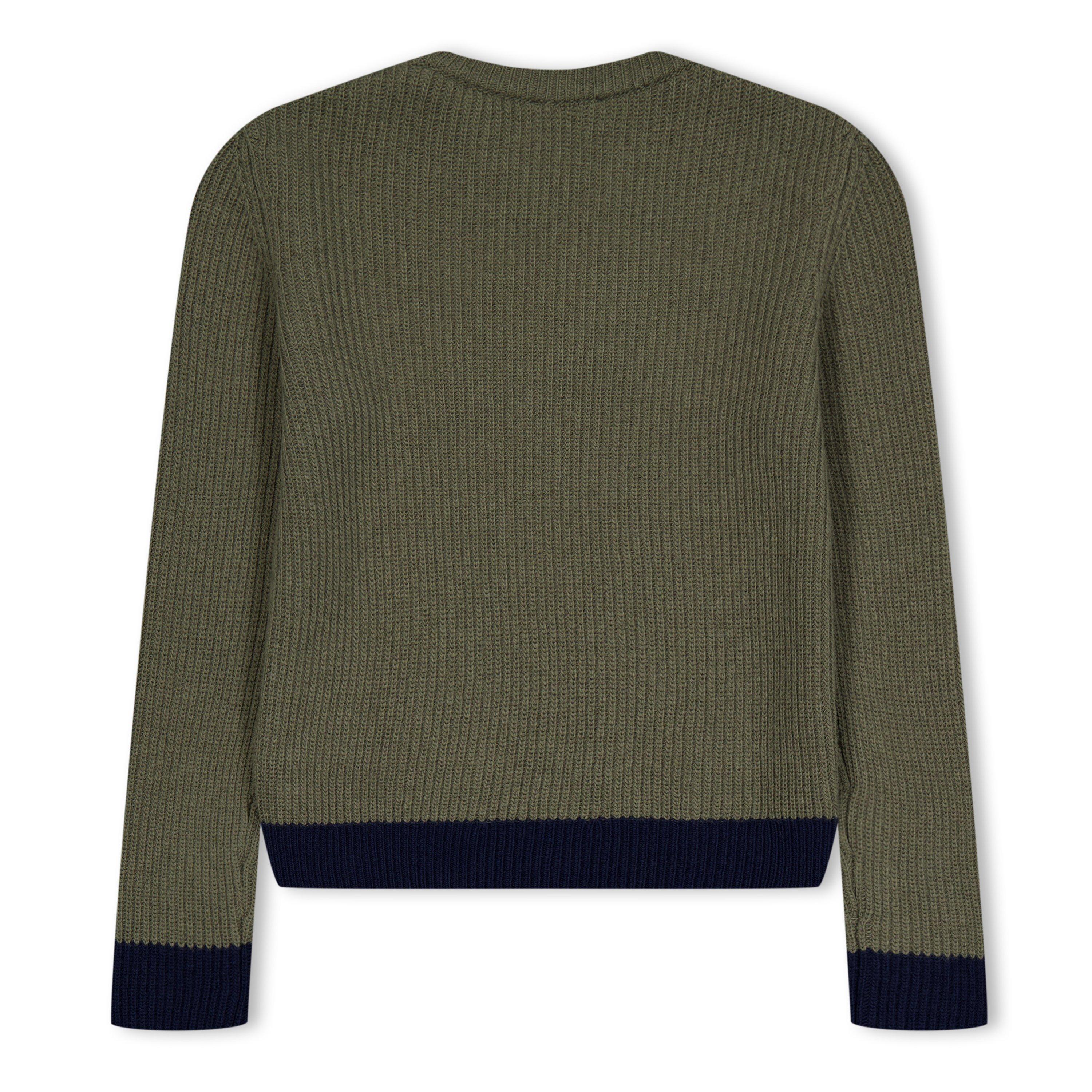 Grn Nvy P87 - Moncler - Knit Jumper Juniors - 2