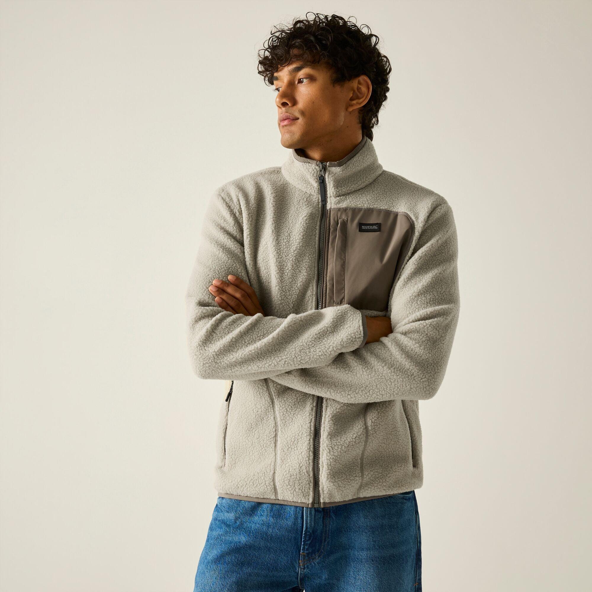 Abbeystone/Smok - Regatta - Men's Frankie Borg Full-Zip Fleece - 2