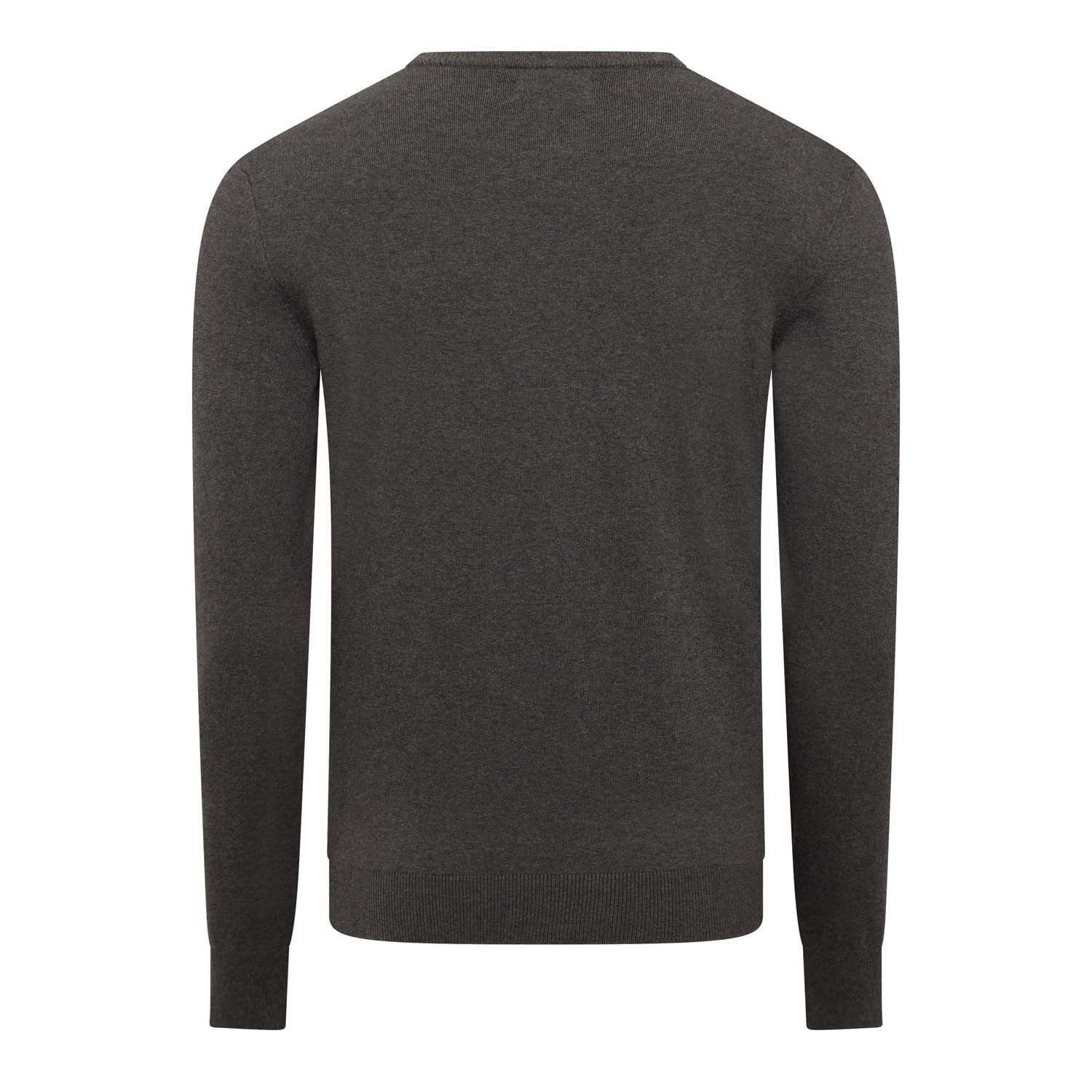 Grey - Replay - Knitted Crewneck Sweatshirt - 2