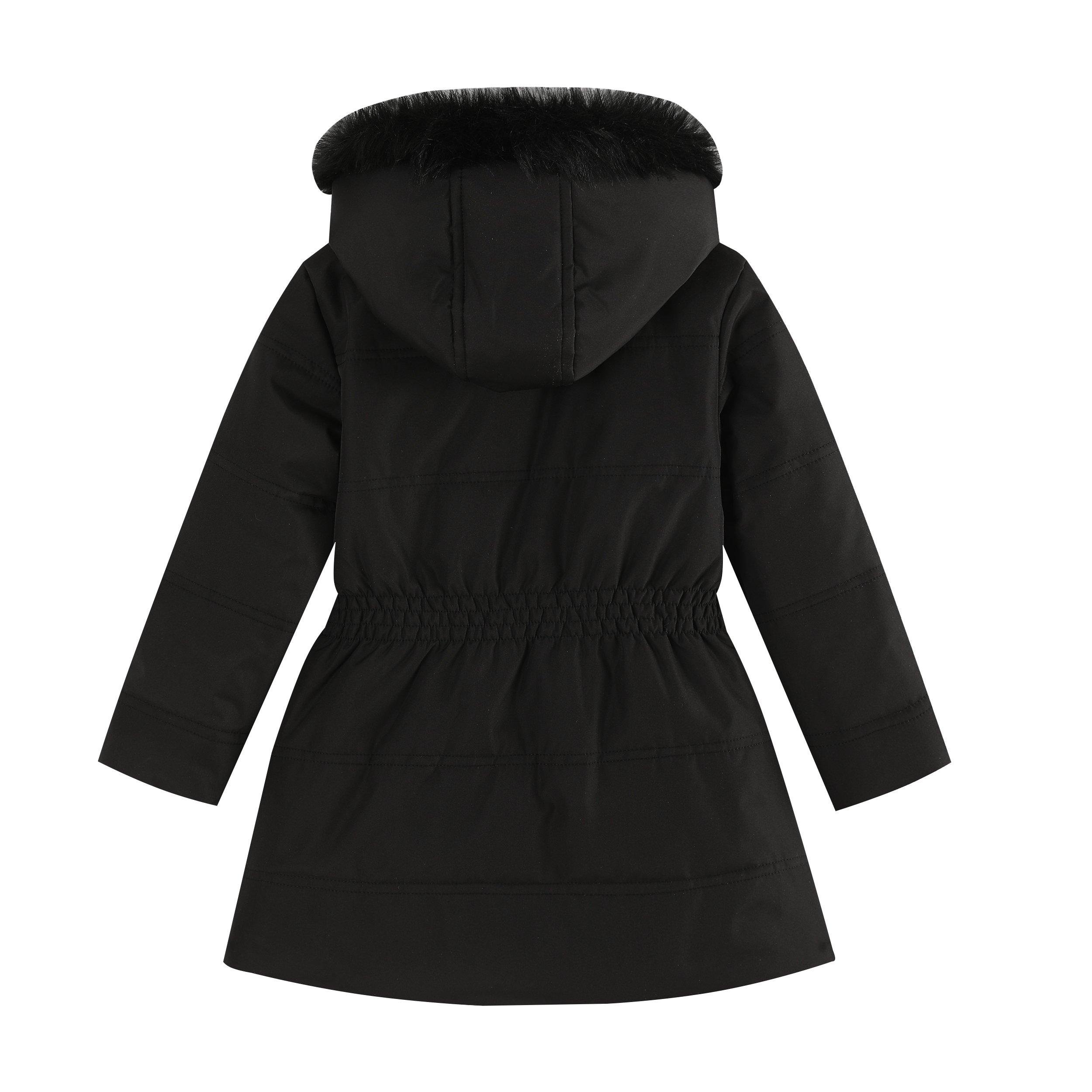 Black winter coat girls online