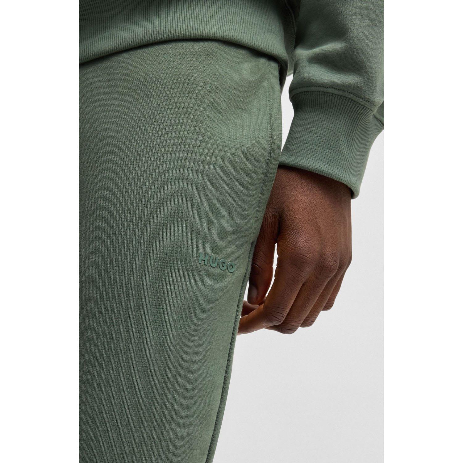Green - Hugo - Dayote Logo Print Tracksuit Bottoms - 3