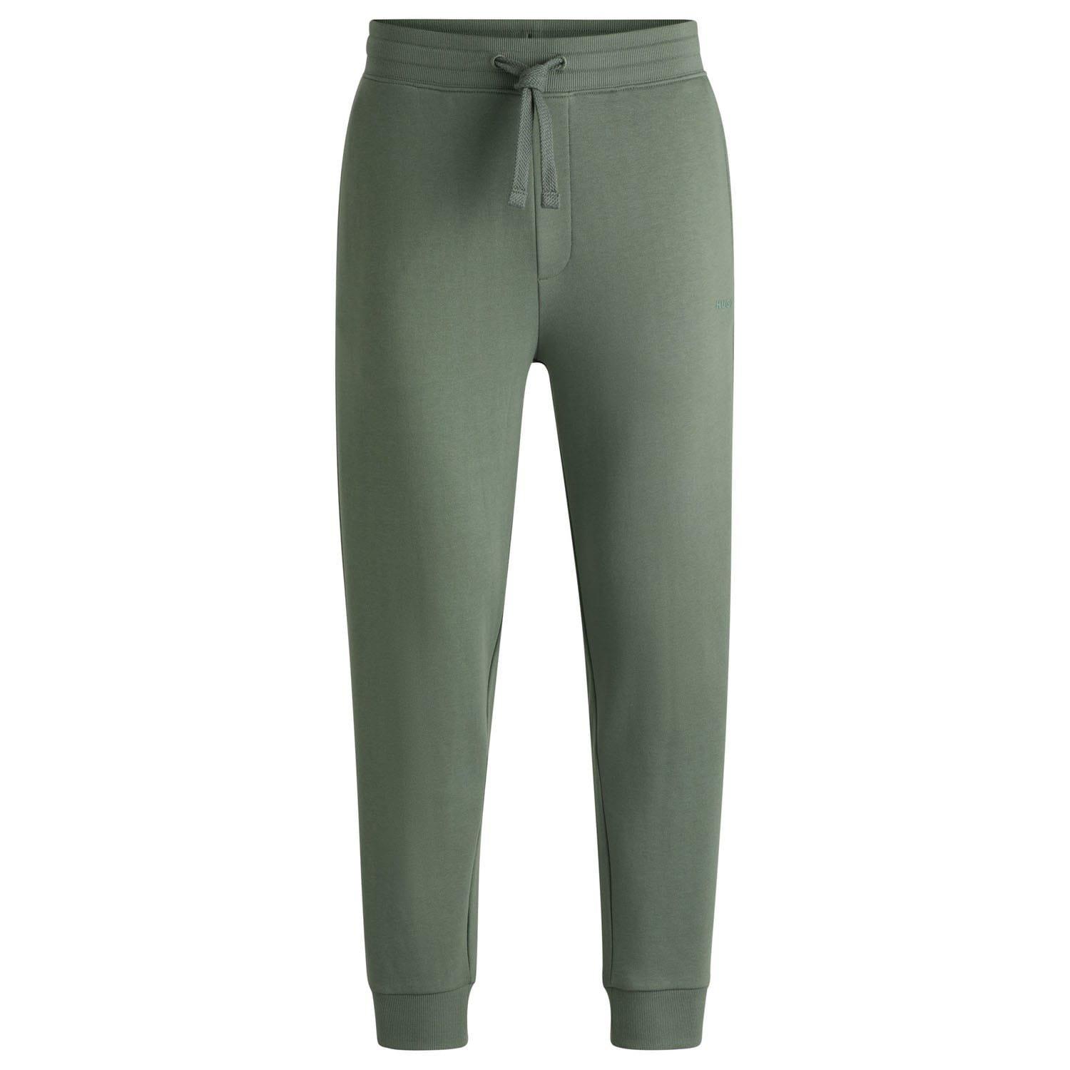 Green - Hugo - Dayote Logo Print Tracksuit Bottoms - 5
