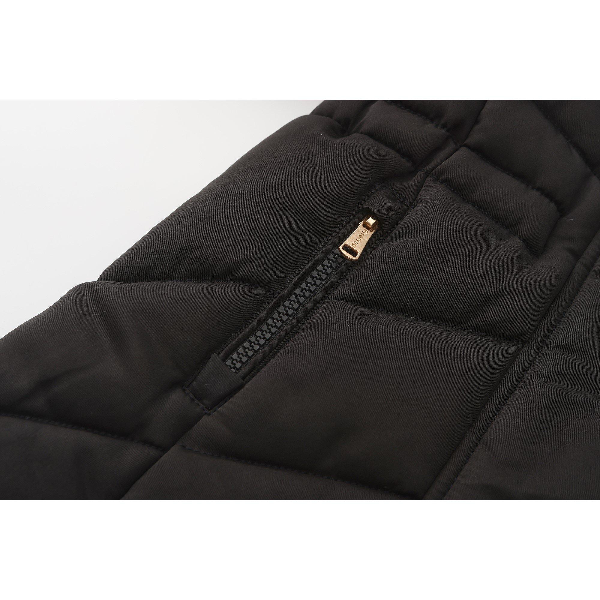 Zwart - Firetrap - Firetrap Bubble Jacket for Girls - 6