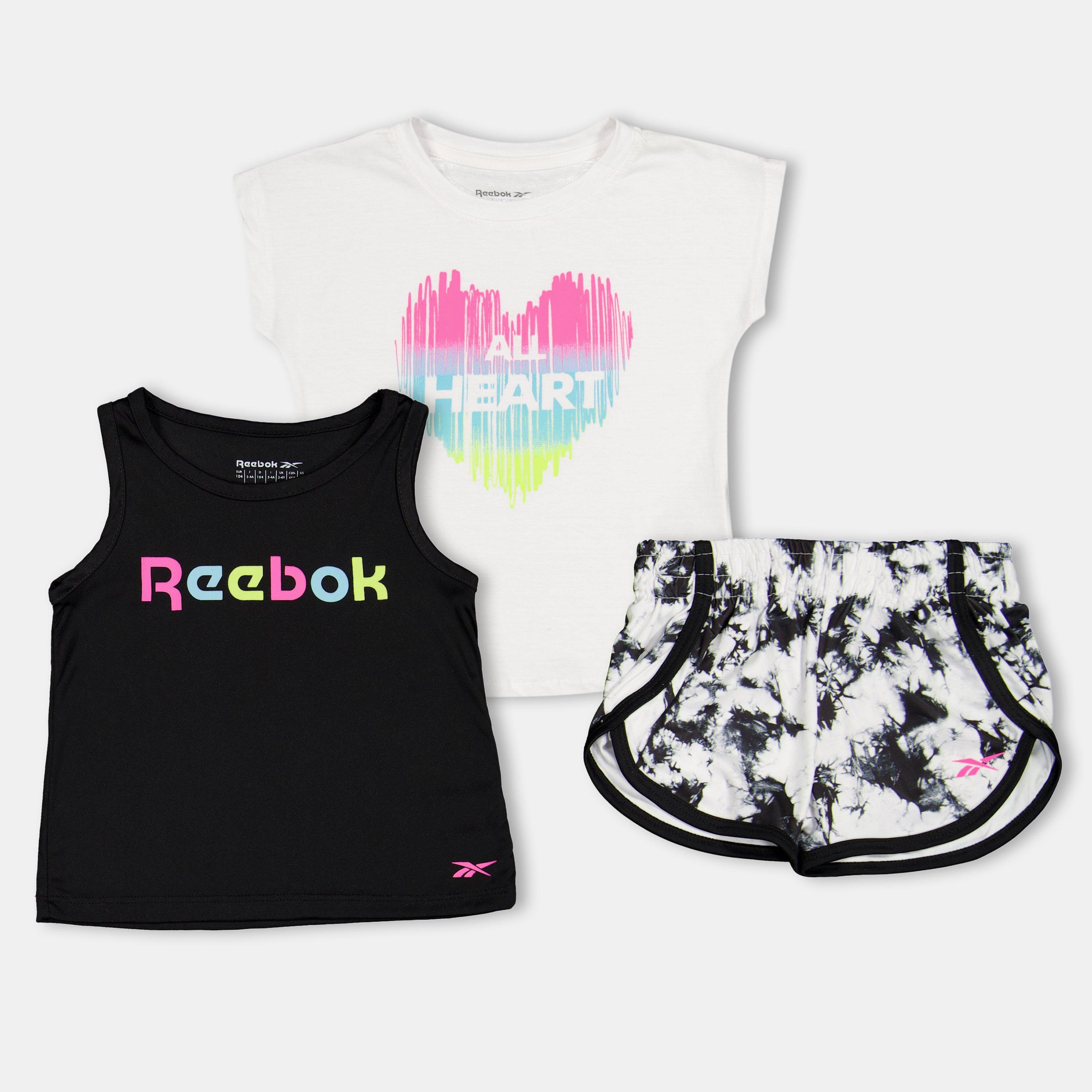 Preto - Reebok - Reebok 3Pc Set In99 - 1