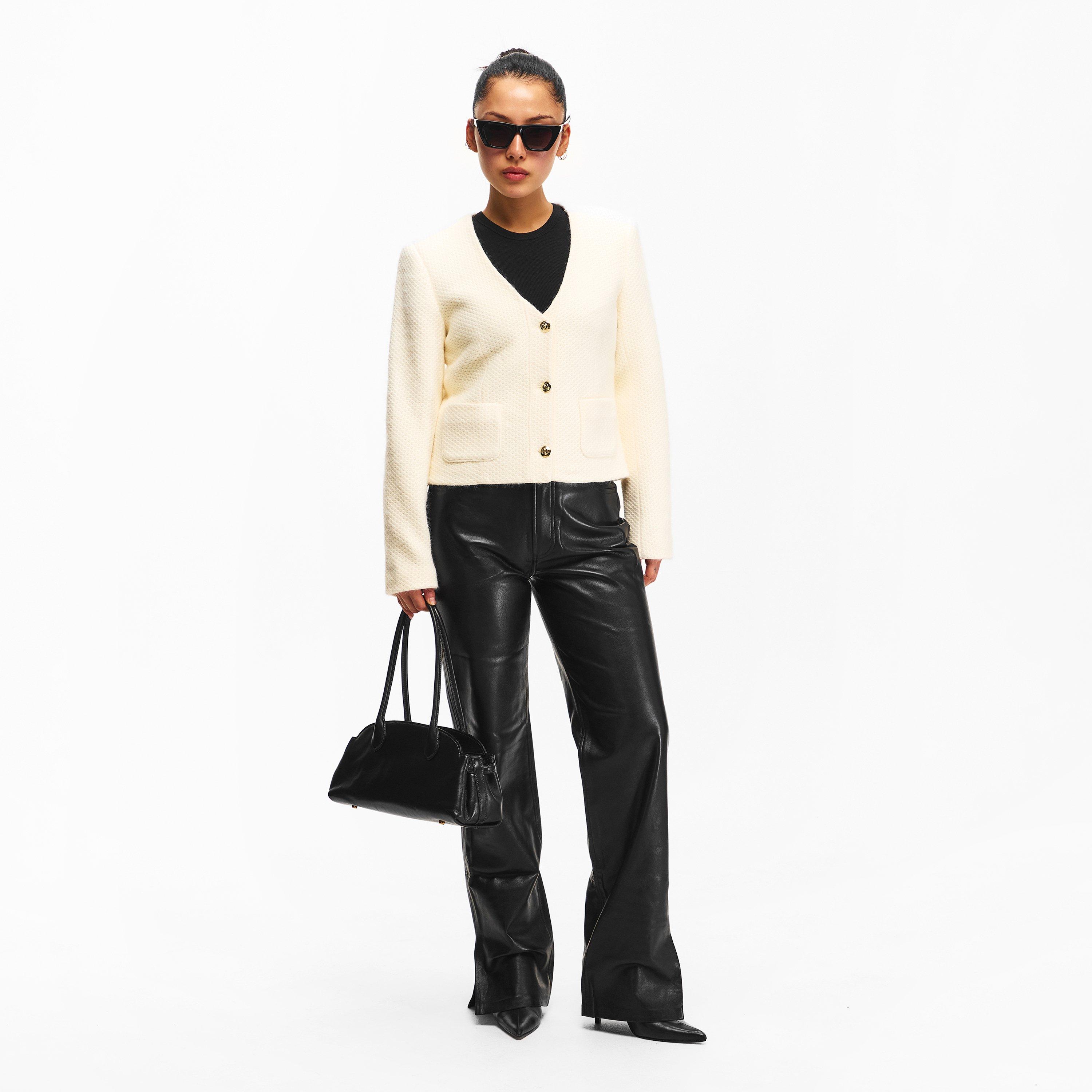  Black - Anine Bing - Womens Roy Pant - 6