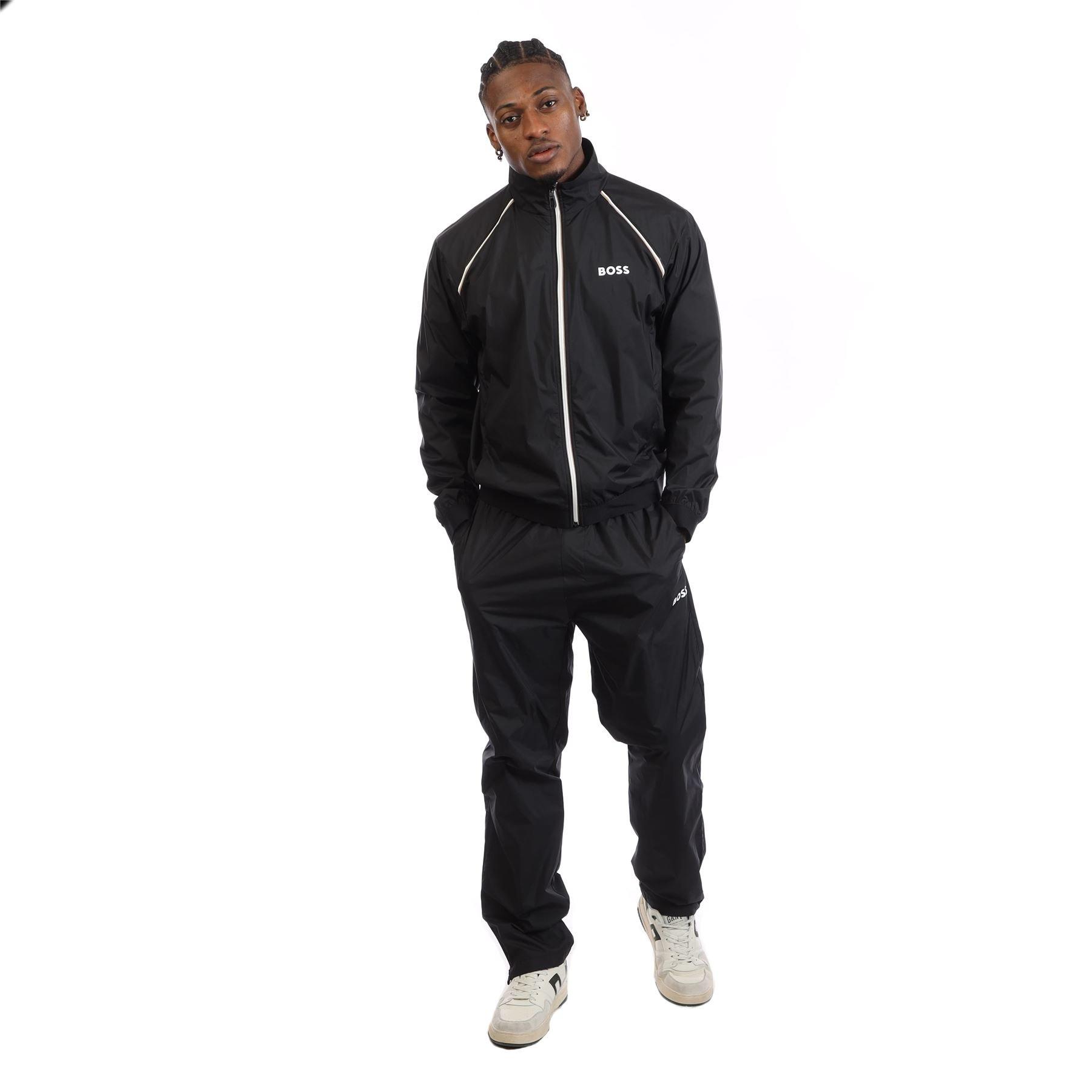 Black - Boss - Active Water Repellent Tracksuit - 1