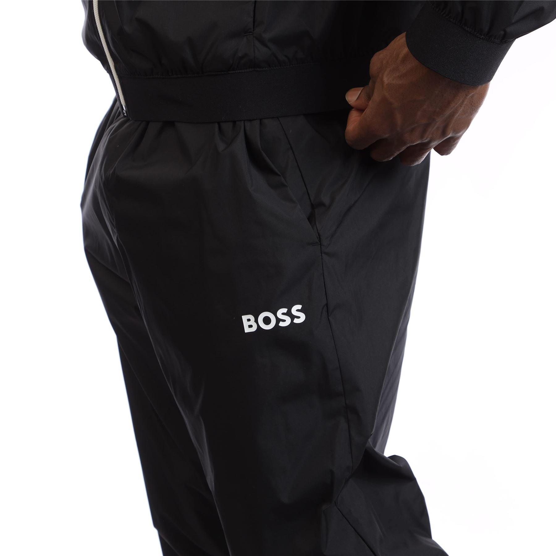 Black - Boss - Active Water Repellent Tracksuit - 3