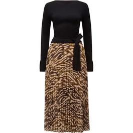 Forever New Bree Printed Hem Knit Dress