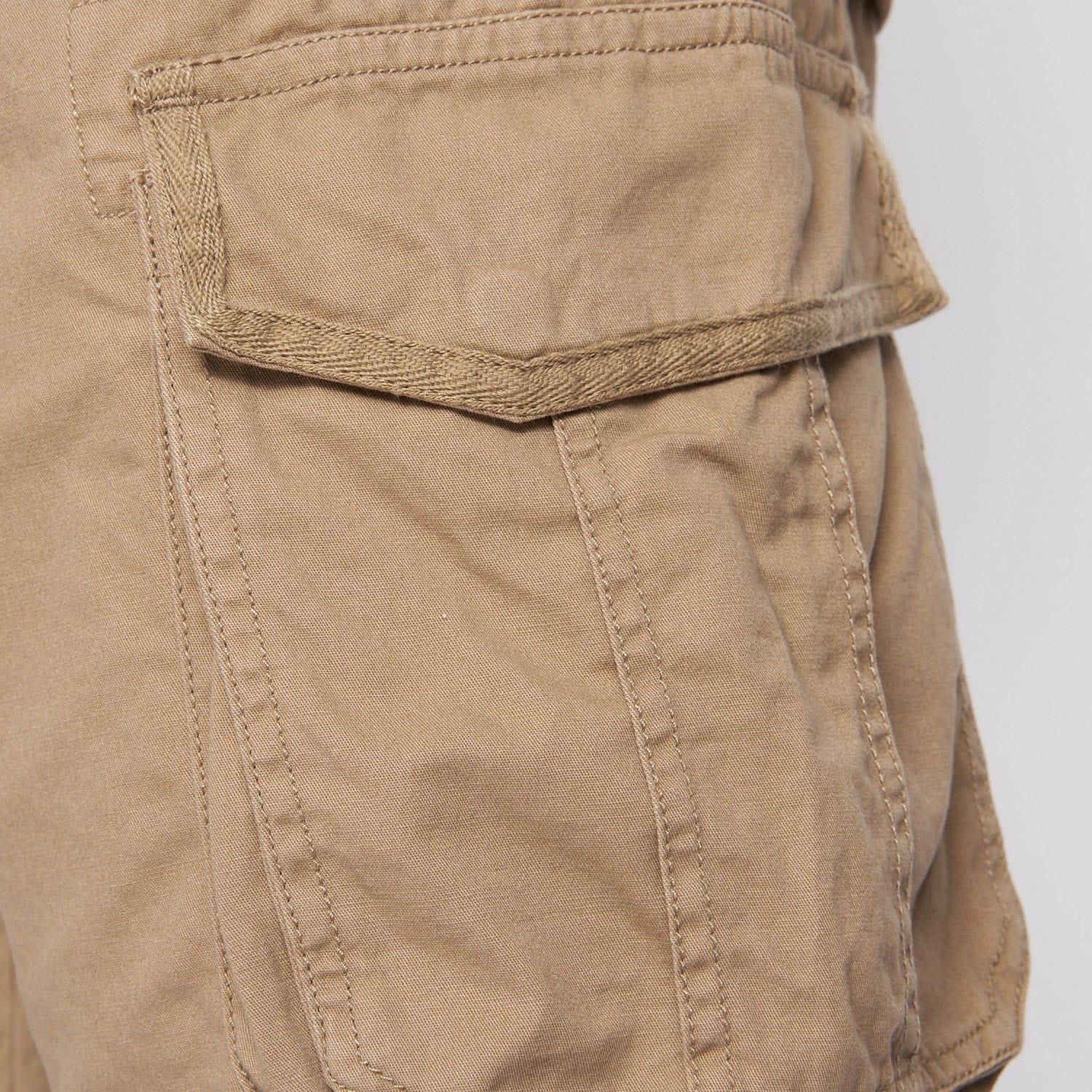 Tan - Crosshatch - Jamstar Cargo Shorts - 5
