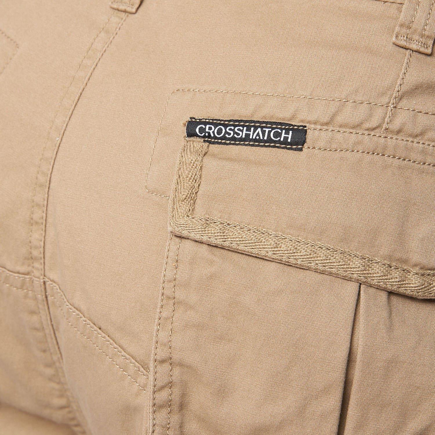 Tan - Crosshatch - Jamstar Cargo Shorts - 6