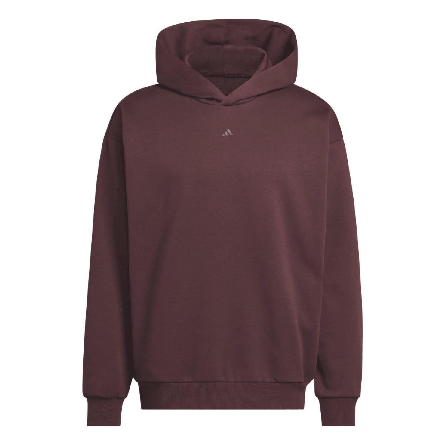 Rot - adidas - Basketball Fleece Hoodie (Gender Neutral) - 3