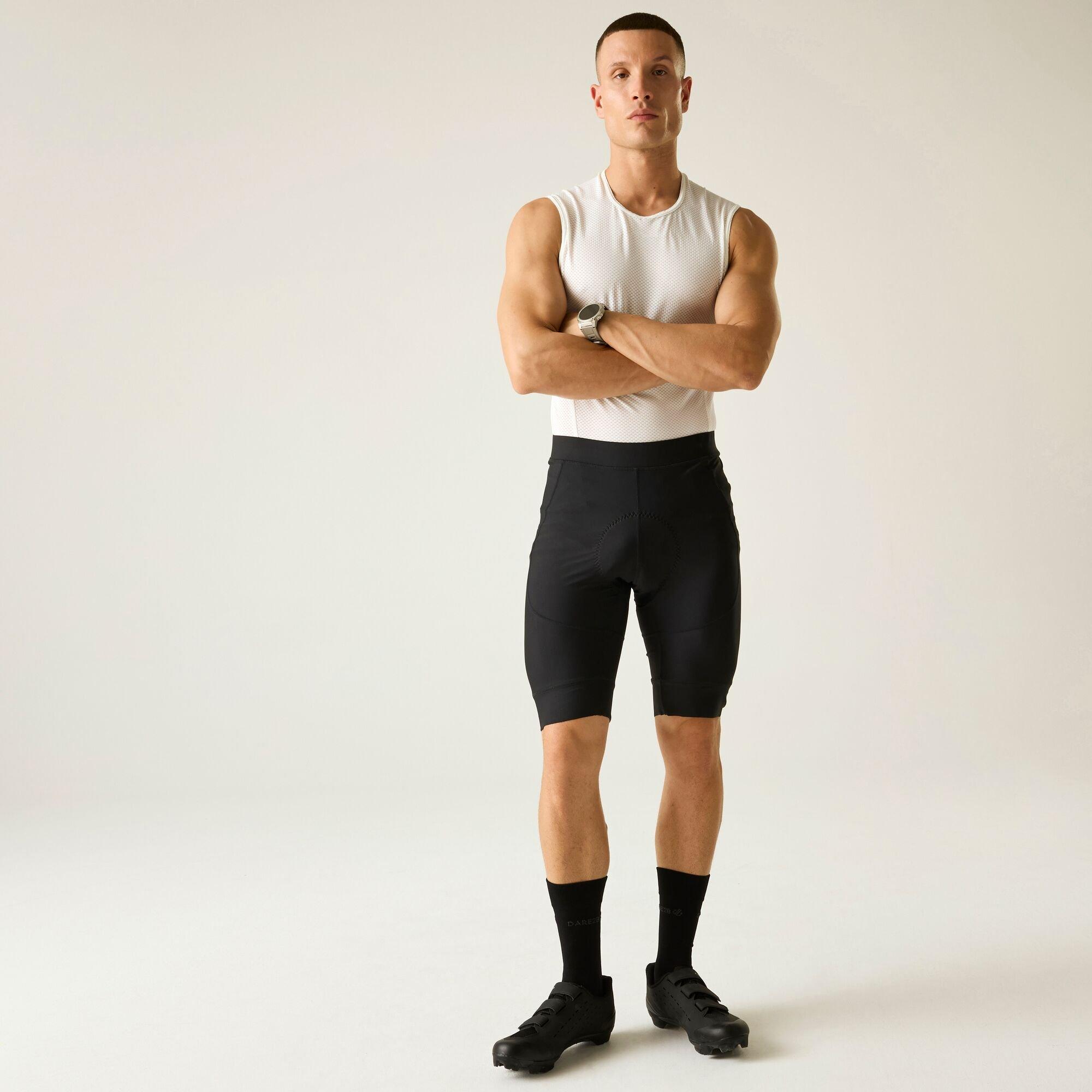 Black - Dare 2b - Mens Ultra Cycling Shorts - 3