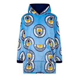 Team Teams Boys Manchester City Snuggle Hoodie