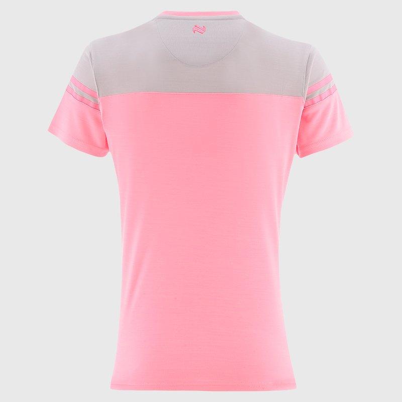 Pink/Wht/Pink - ONeills - ONeills Tyrone Sedona T-Shirt Girls - 2