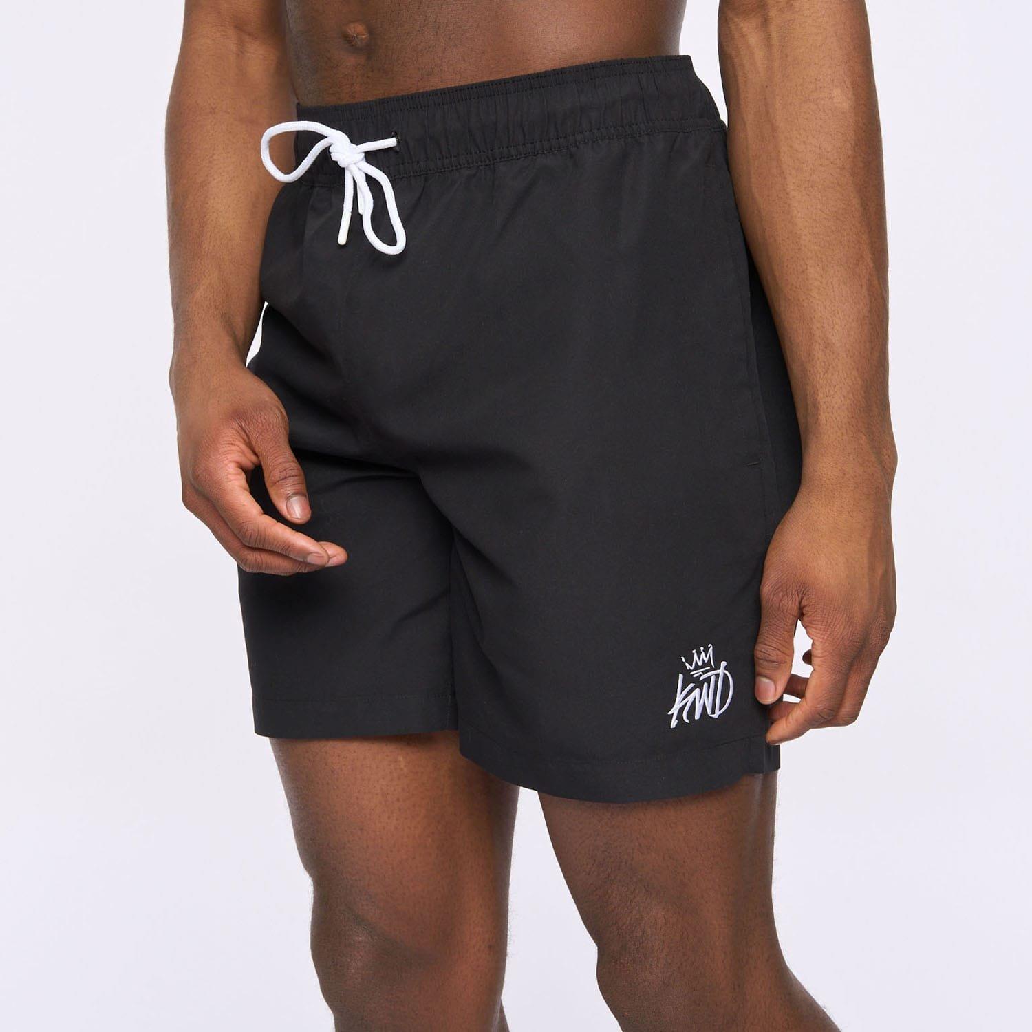 Black - Kings Will Dream - Crosby 2.0 Swim Shorts - 1