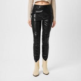 Jack Wills JW Faux Leather Skinny Trousers