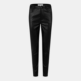 Jack Wills Faux Leather Skinny Trousers
