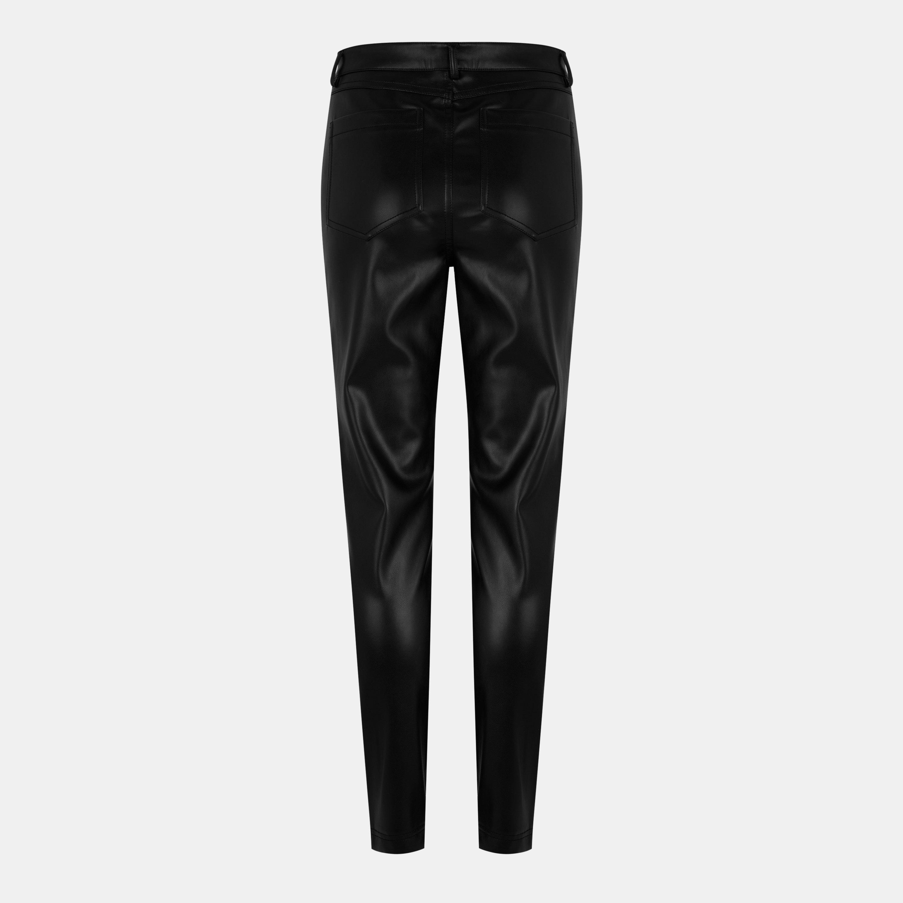 Negro - Jack Wills - Faux Leather Skinny Trouser - 2