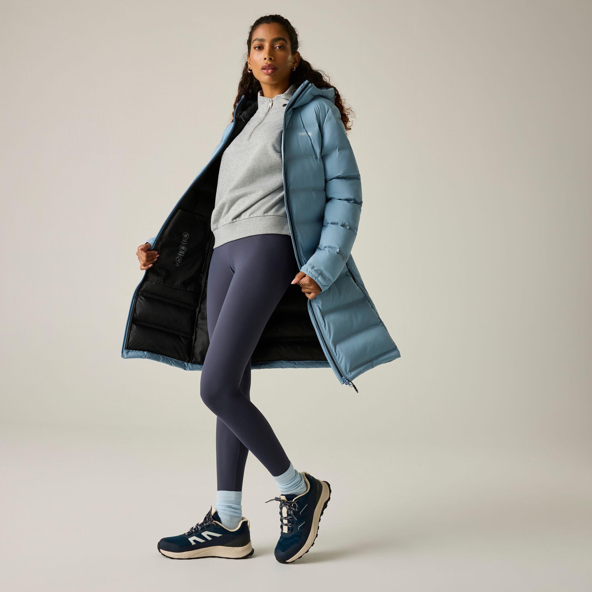 Dusky Blue - Regatta - Womens Altoro Thermal Longline Jacket - 2