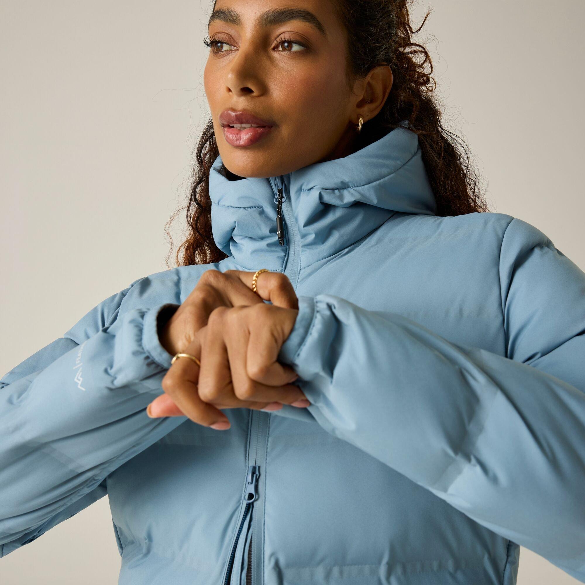 Dusky Blue - Regatta - Womens Altoro Thermal Longline Jacket - 4