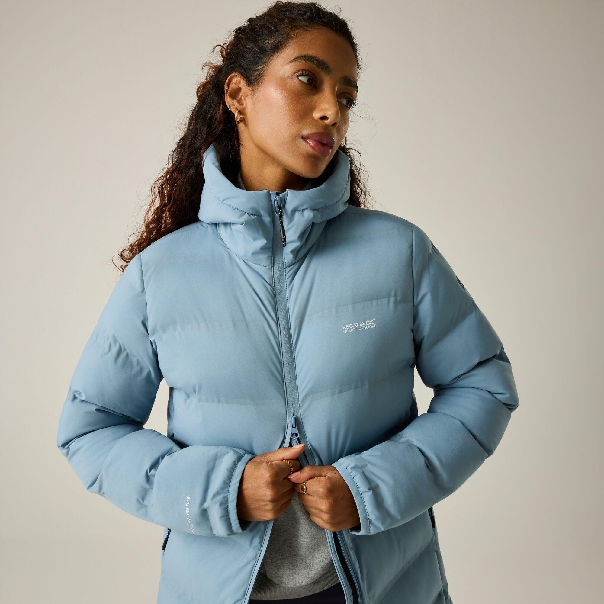 Dusky Blue - Regatta - Womens Altoro Thermal Longline Jacket - 6