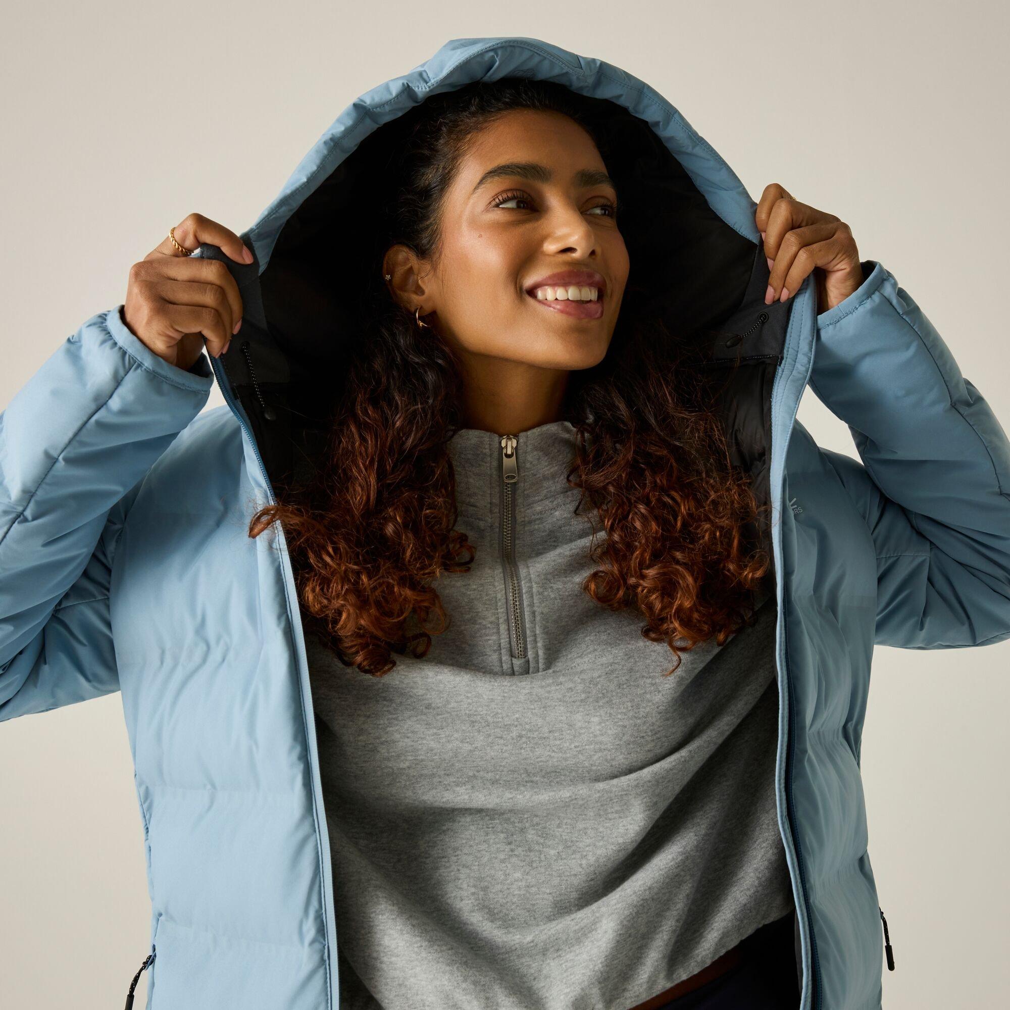 Dusky Blue - Regatta - Womens Altoro Thermal Longline Jacket - 7